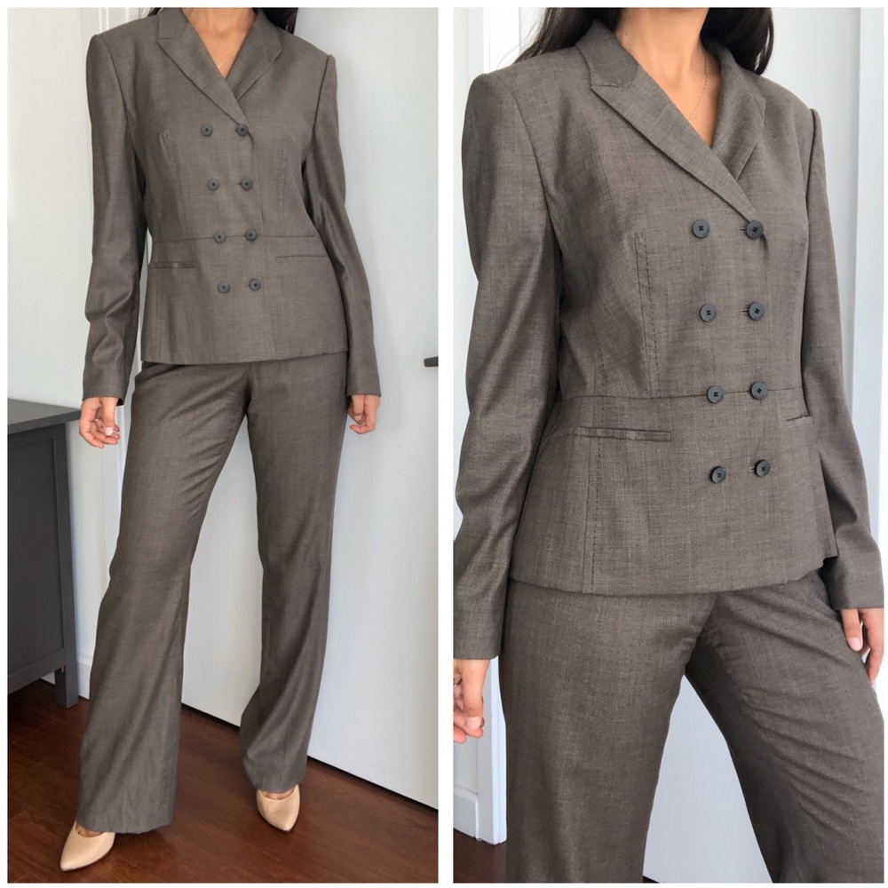 Hugo Boss two piece blazer and pants set SZ 10 & 8